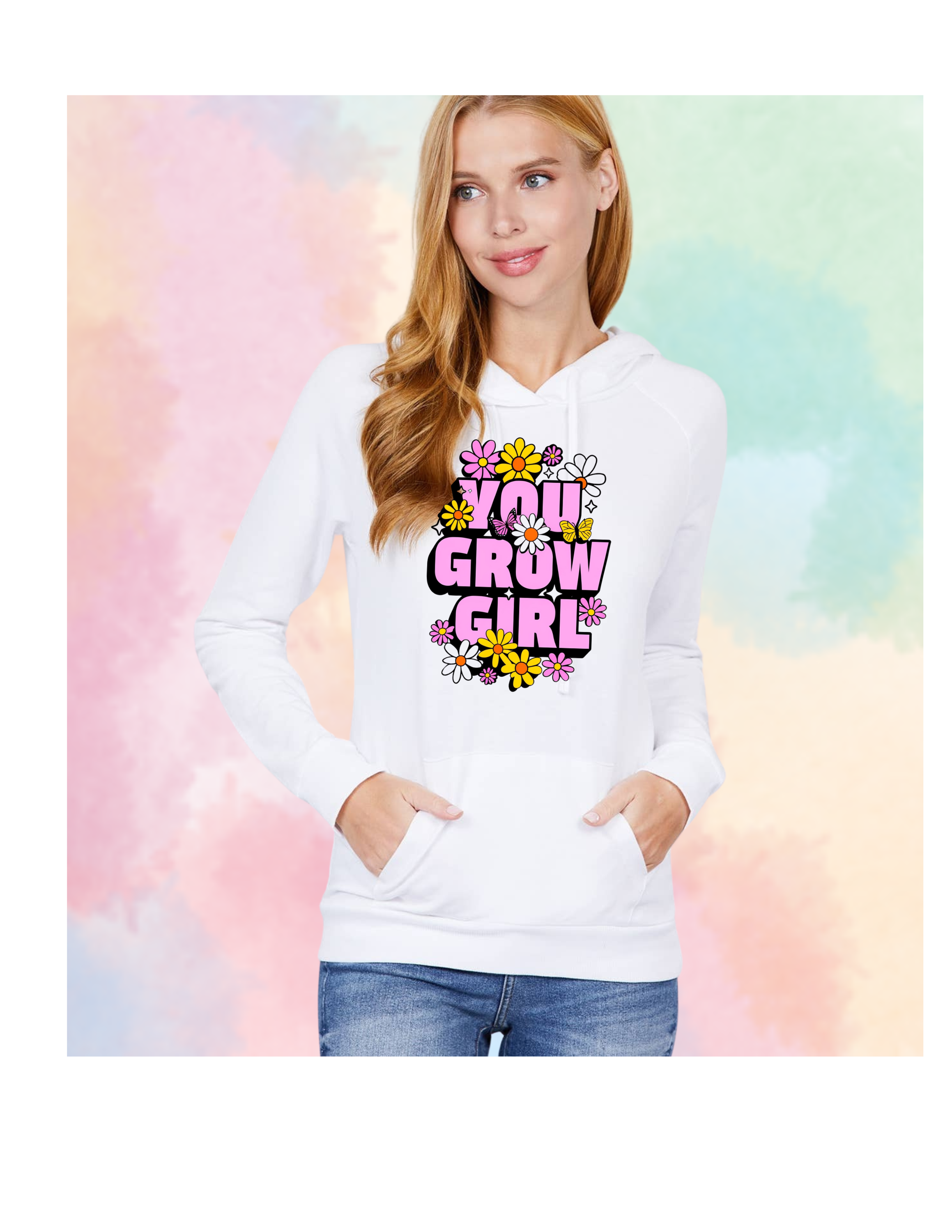 YOU GROW GIRL HOODIE